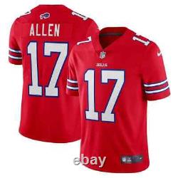 Men's Josh Allen Red Buffalo Bills Vapor Untouchable Limited Player Jersey NFL