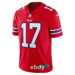 Men's Josh Allen Red Buffalo Bills Vapor Untouchable Limited Player Jersey NFL