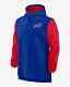 Men's Nike Logo Player Nfl Buffalo Bills Half Zip Hoodie M Blue Red Pullover