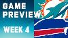 Miami Dolphins Vs Buffalo Bills 2023 Week 4 Game Preview