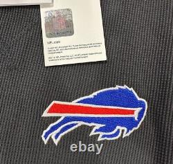 NEW 2024 Buffalo Bills Nike NFL Sideline Coaches Long Sleeve Crewneck Top