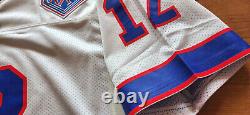 NEW TAG! NEVER WORN! Buffalo Bills #12 Jim Kelly Authentic White m&n Jersey 2XL