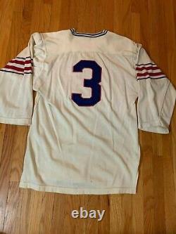 NFL Buffalo Bills #3 vintage durene dureen long sleeve knit 1960s jersey