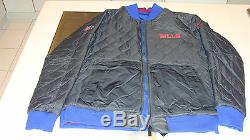 NFL Buffalo Bills Large Reversible Full Zip Jacket Football Logo Pockets
