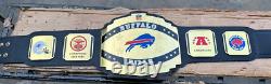 NFL Buffalo Bills Super Bowls Title Belt Adult Size 2mm Brass