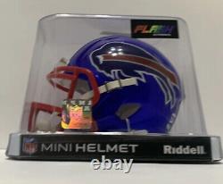 NFL Flash Alternate Mini Helmet Doug Flutie Buffalo Bills