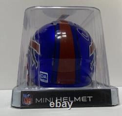 NFL Flash Alternate Mini Helmet Doug Flutie Buffalo Bills