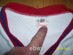 NFL Football Vlintage Buffalo Bills Jim Kelly #12 Jersey XL Ravens Knit 1980's