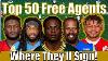 Nfl Top 50 Free Agents U0026 Predicting Where Each Sign Adams Godwin Armstead Bengals Bills U0026 More