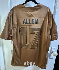 NWT 2021 Nike NFL Buffalo Bills Josh Allen Jersey Sz Large Salute To Service