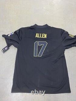 NWT Josh Allen Buffalo Bills Nike Black Salute To Service Jersey Size 3XL XXXL