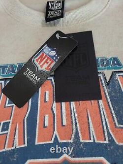 NWT NFL 1991 Super Bowl XXV Medium Buffalo Bills NY Giants Sweatshirt