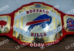 New Buffalo Bills Championship Belt Adult Size 2mm Brass