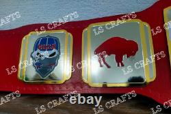 New Buffalo Bills Championship Belt Adult Size 2mm Brass