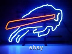 New Buffalo Bills Football 20x16 Neon Light Sign Lamp Pub Artwork Glass Decor