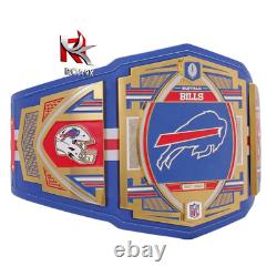 New Buffalo Legacy Bills Replica NFL Wrestling Title Belt Premium Finish 2mm