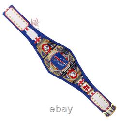 New Buffalo Legacy Bills Replica NFL Wrestling Title Belt Premium Finish 2mm