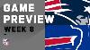 New England Patriots Vs Buffalo Bills Nfl Week 8 Game Preview