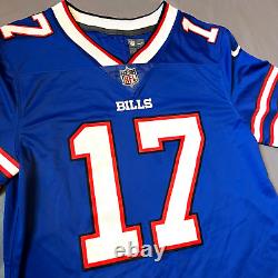 New Nike Josh Allen Buffalo Bills Blue NFL Vapor Limited Jersey Sz S $160