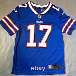 New Nike Josh Allen Buffalo Bills Blue NFL Vapor Limited Jersey Sz S $160