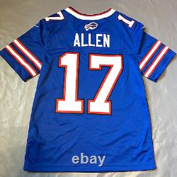 New Nike Josh Allen Buffalo Bills Blue NFL Vapor Limited Jersey Sz S $160