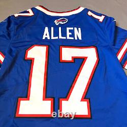 New Nike Josh Allen Buffalo Bills Blue NFL Vapor Limited Jersey Sz S $160