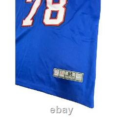 Nike Buffalo Bills Bruce Smith 78 Medium Men's Royal Official NFL Retired Jersey