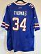 Nike Thurman Thomas Buffalo Bills Onfield Retired Nfl Football Jersey Hof Sz L