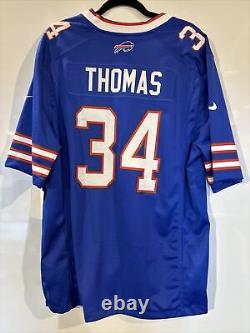 Nike Thurman Thomas Buffalo Bills Onfield Retired NFL Football Jersey HOF Sz L