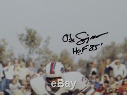 O. J. Simpson Signed Buffalo Bills 16x20 Running Photo with HOF- JSA-W Auth