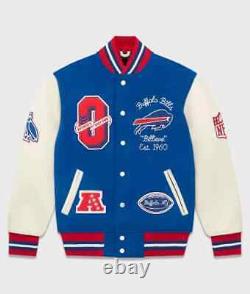 OVO Buffalo Bills Varsity Jacket with FREE SHIPPING