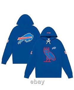 OVO x Buffalo Bills Hoodie Medium New NFL Football Sweater