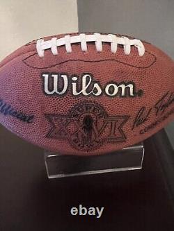 Official Wilson Super Bowl XXVI Football NFL Redskins vs Bills January 26,1992