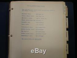 Original 1967 Buffalo Bills Playbook Used by Harry Jacobs