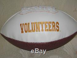 Peerless Price Tennessee Volunteers Vols Signed Logo Football Buffalo Bills NFL
