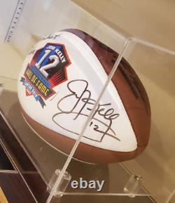 RARE Buffalo Bills Collectible Football Jim Kelly Autographed Hall of Fame