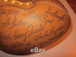 Rare 1966 Buffalo Bills Facsimile Autograph Football Entire Team Jack Kemp