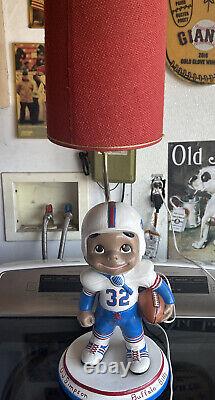 Rare Vintage 1975 Buffalo Bills NFL OJ Simpson Lamp Works