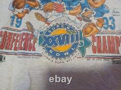 Rare Vintage 1994 Shirt Xplosion Buffalo Bills Caricature T-Shirt Unisex Large