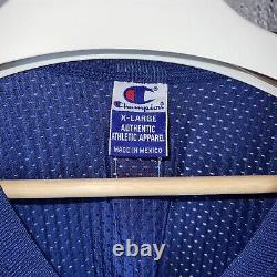 Rare Vintage Buffalo Bills CHAMPION Blue Practice Football Jersey Size 48 XL