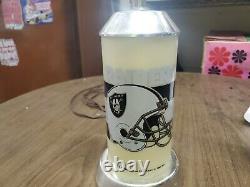 Rare Vintage P & K Products Company Plastic Buffalo Bills Football NFL Lamp
