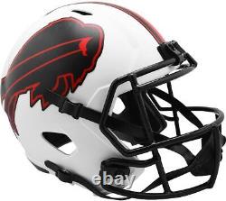 Riddell Buffalo Bills LUNAR Alternate Revolution Speed Replica Football Helmet