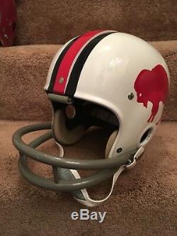 Riddell Kra-Lite Old RK2 Suspension Football Helmet 1965-69 Buffalo Bills RARE