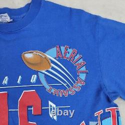 Salem Sportswear Shirt Men Medium Buffalo Bills AOP Allover 1992 Vintage 90s NFL