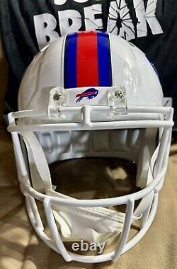 Stefon Diggs Autographed? Buffalo Bills Full Size Rep Helmet? Beckett COA