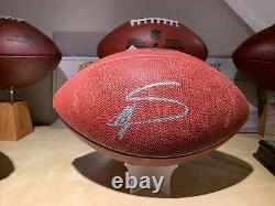 Stefon Diggs Signed Football with COA