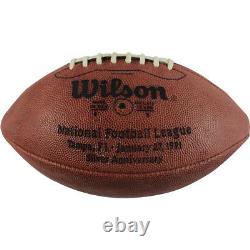 Super Bowl XXV Official NFL Wilson Football Buffalo Bills @ Ny Giants 1991 Tampa
