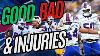 The Bills Get A Preseason Win Some Good Defense Some Bad Offense And Some Injuries