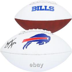 Thurman Thomas Buffalo Bills Autographed Franklin White Panel Football