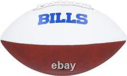 Thurman Thomas Buffalo Bills Autographed Franklin White Panel Football